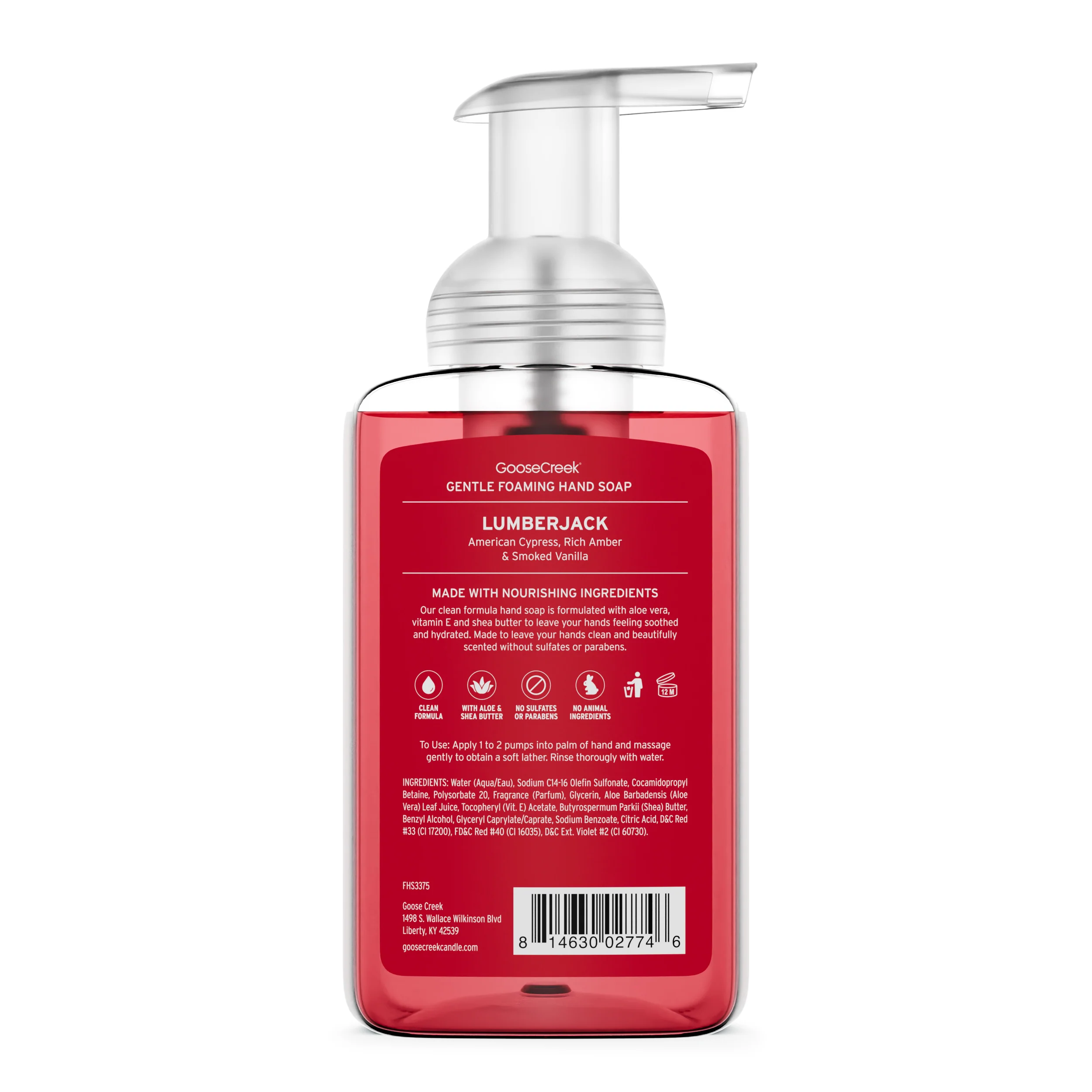 Lumberjack Lush Foaming Hand Soap - Image 2