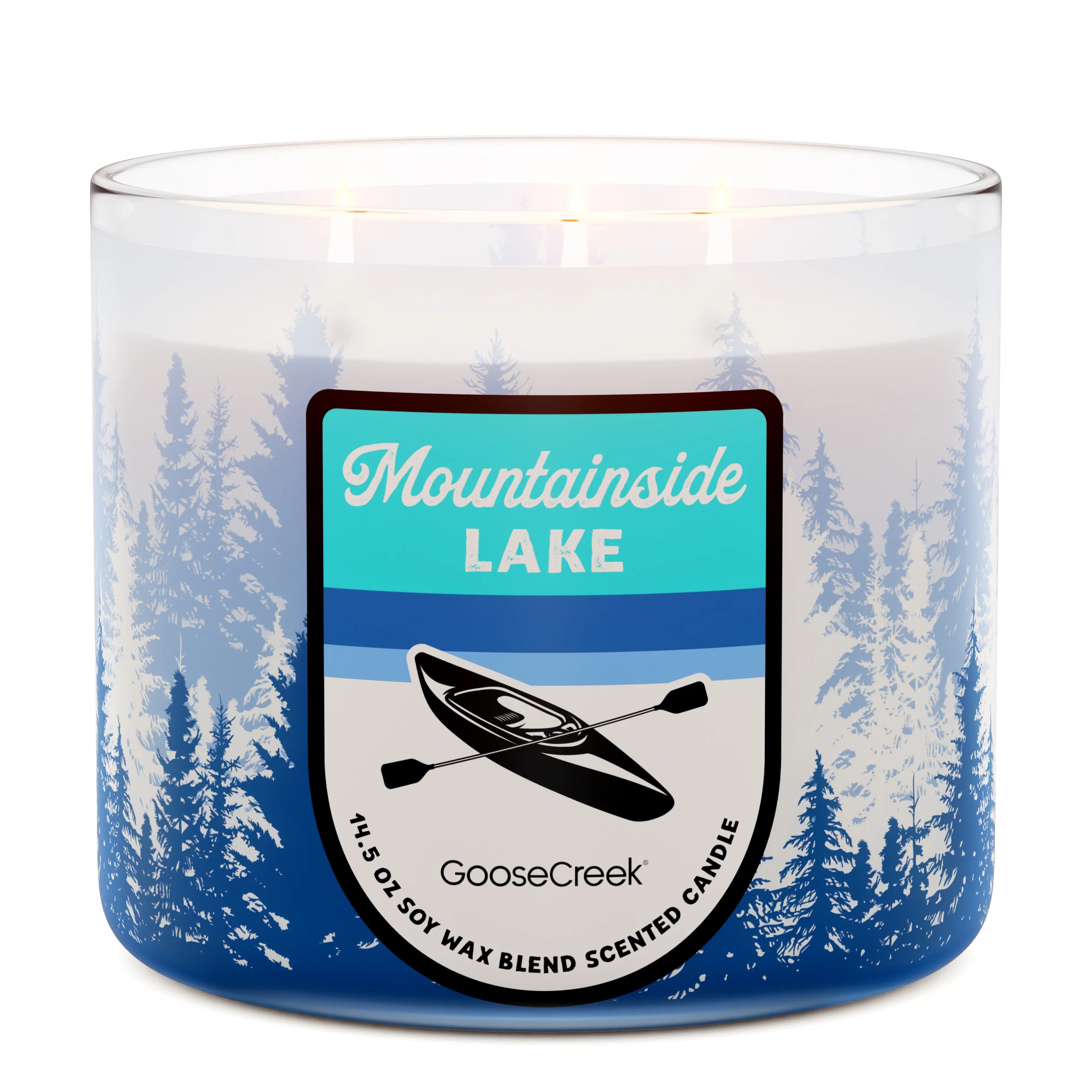 Mountainside LakeĀ 3-Wick Candle