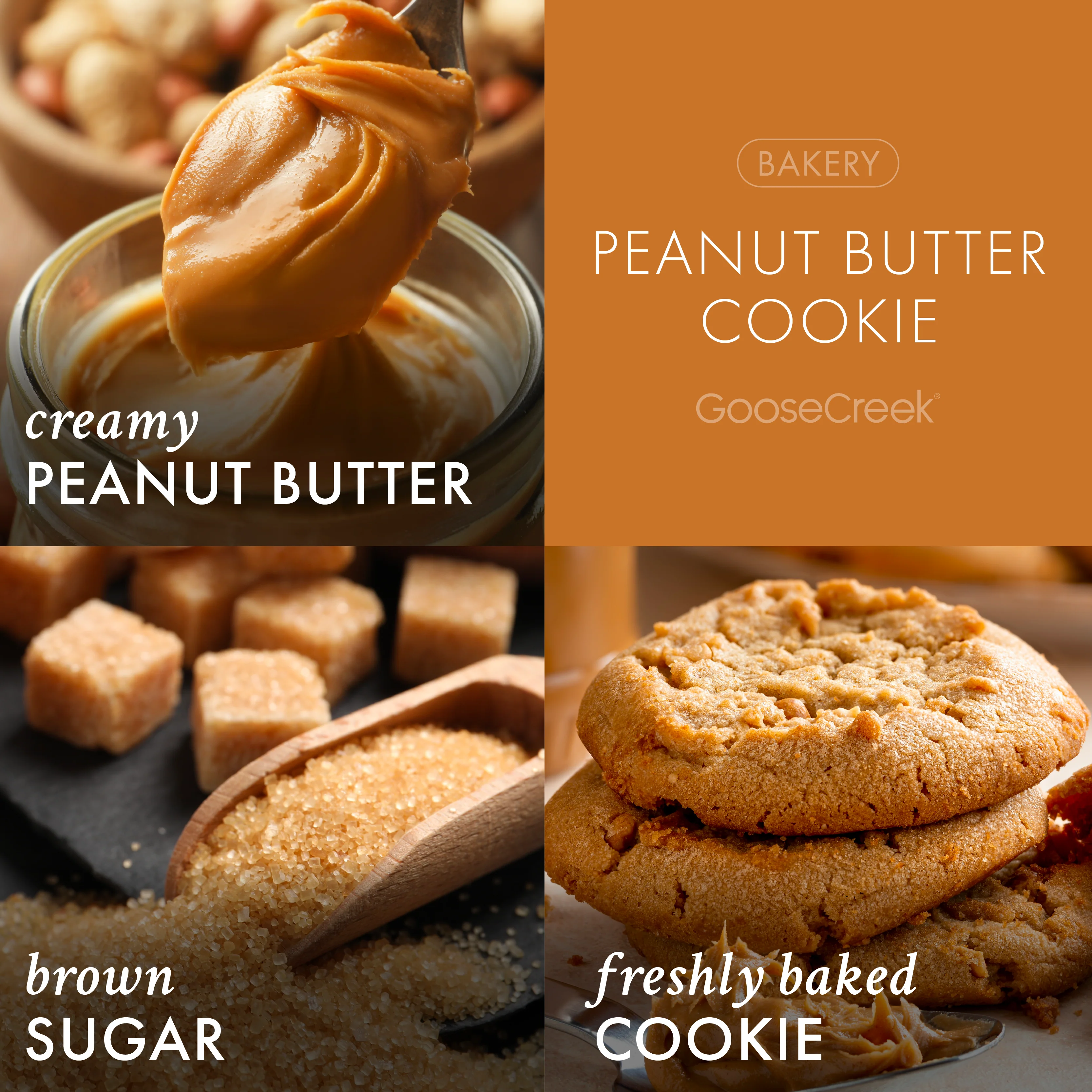 Peanut Butter Cookie 3-Wick Candle - Image 2