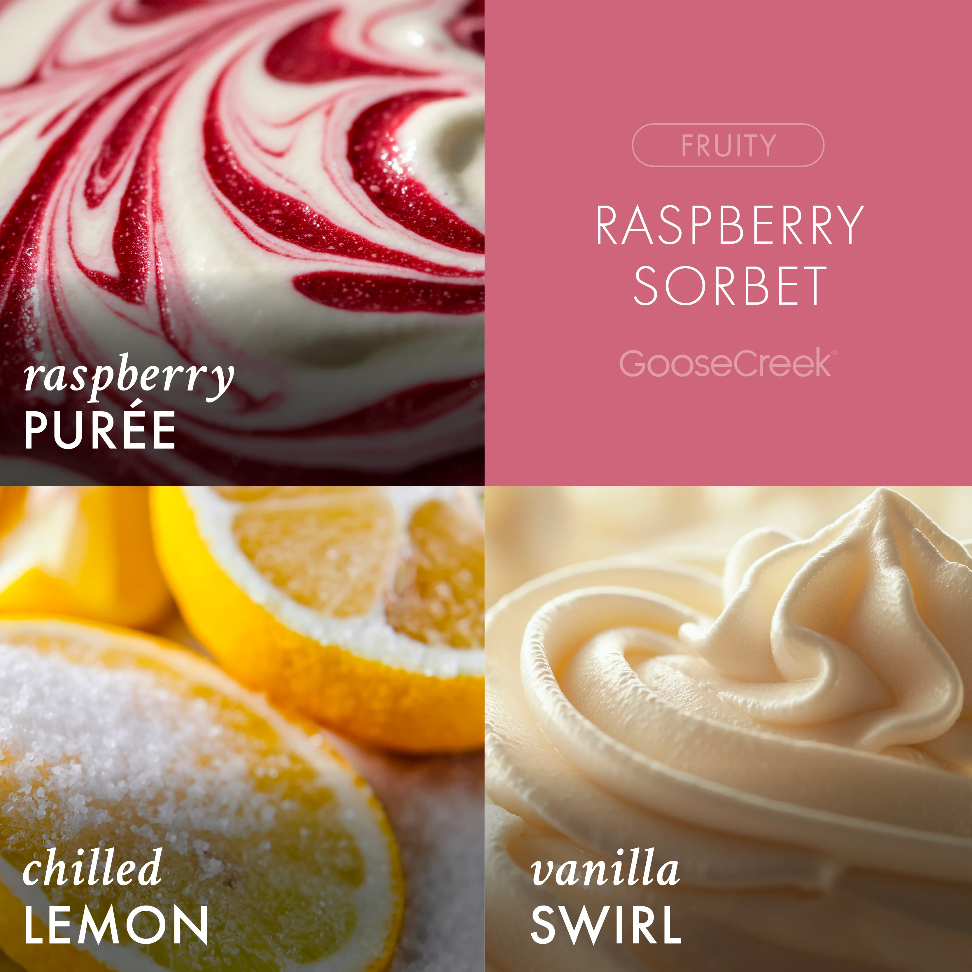 Raspberry Sorbet 3-Wick Candle - Image 2